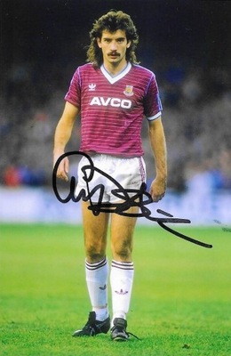 Autograf Alan Devonshire, West Ham United