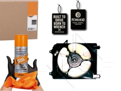 Вентилятор радиатора honda civic 06-08 nrf #petrolhead pro+ kit4 фото №1