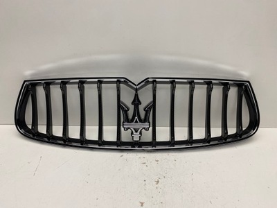 MASERATI GHIBLI REJILLA DE RADIADOR REJILLA 14-18ROK CARBÓN  