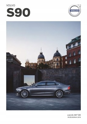 VOLVO S90 PROSPEKT 11 2019 CENNIK M 2020 POLACO  