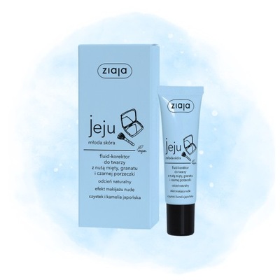 FLUID KOREKTOR DO TWARZY JEJU ZIAJA 30ml