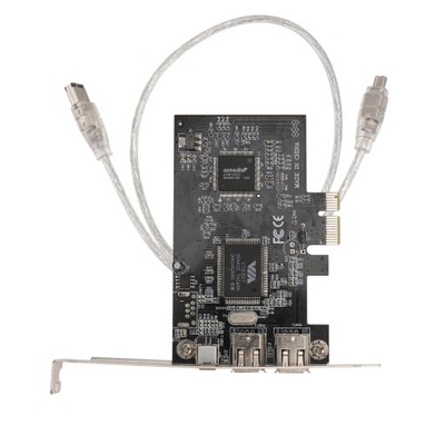 PCIE do 1394 3 Porty Rozszerzenie FireWire z