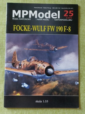 FOCKE-WULF FW 190F-8 MPModel 2/2015