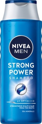 Szampon do włosów NIVEA MEN Strong Power 400ml