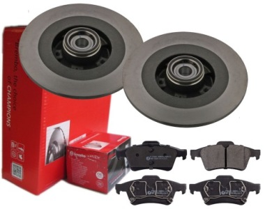 Гальмівні диски гальмівні колодки brembo задня renault latitude фото №1