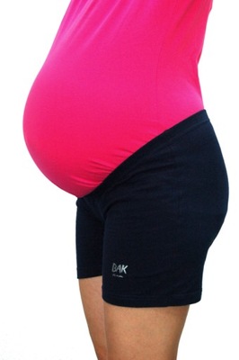 Szorty ciążowe Bak Mama SC03 bawełna czarne M