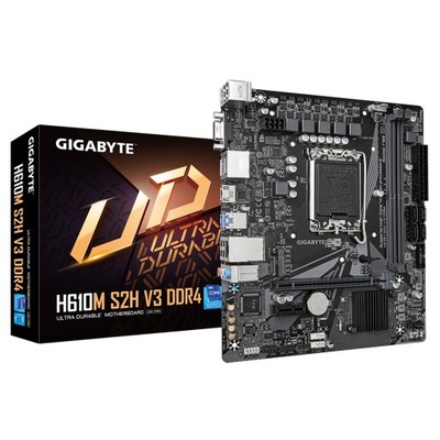 Gigabyte H610M S2H V3 DDR4 płyta główna Intel H610 Express LGA 1700 micro A