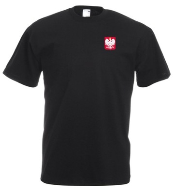 Koszulka Patriotyczna Flaga Godło Polski S