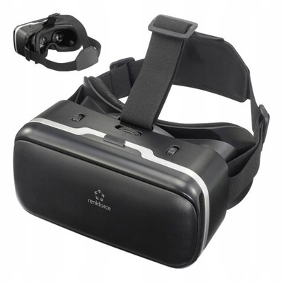 Okulary VR do smartfona WIRTUALNA rzeczywistość 3D 360 stopni