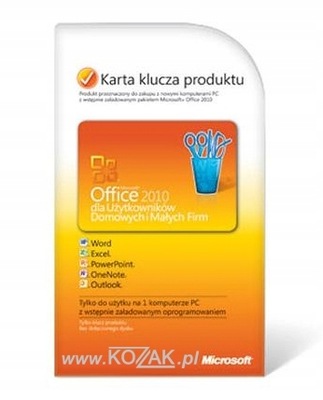 MS Office 2010 PL PKC Home and Business T5D-00311