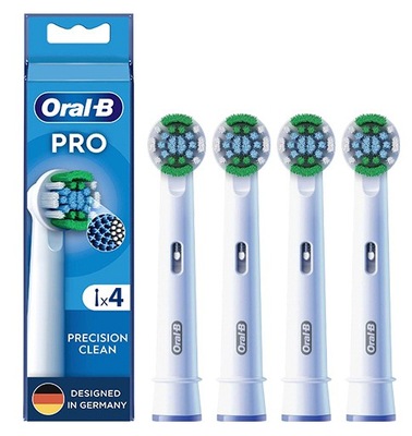 ORYGINALNA KOŃCÓWKA ORAL-B Pro Precision Clean 4 szt