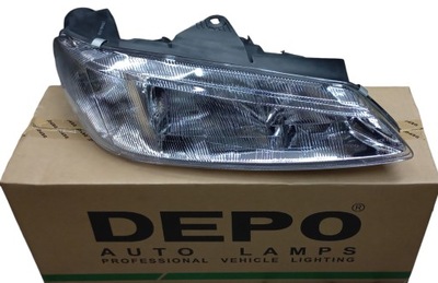 Лампа фара перед правий h7/h7 depo peugeot 406 1995-2005 фото №1