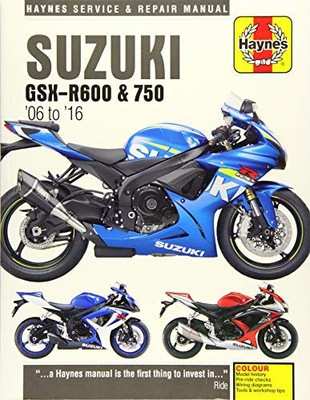 SUZUKI GSX-R600+750 SERVICE AND REPAIR MECÁNICA 2006-2016 - MATTHEW COOMBS KS  