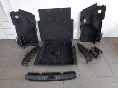 Обшивка обшивки багажника bmw x1 e84 lift 2013 rok фото №1