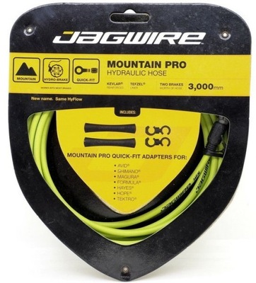 Jagwire przewód hydraul. Mountain Pro zielony 3m
