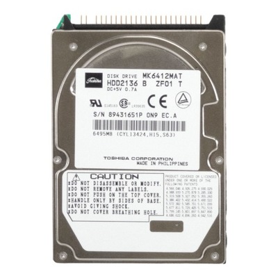 TOSHIBA 6.4GB 4.2K ATA 2.5'' MK6412MAT