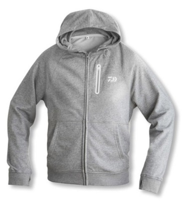 Bluza z zamkiem D-VEC HOODIE rozmiar XL szara