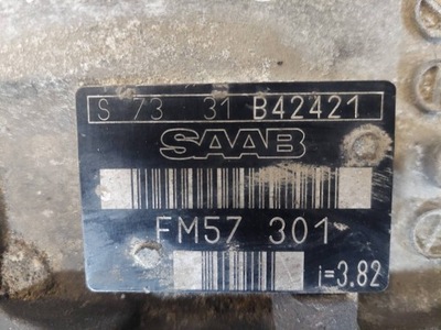 DĖŽĖ PAVARŲ SAAB 9-3 II 2.2 TID FM57 FM57301 