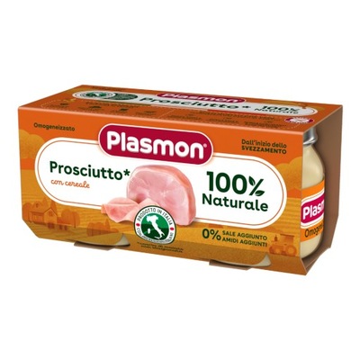 PLASMON Obiadek Szynka Prosciutto 2x80g