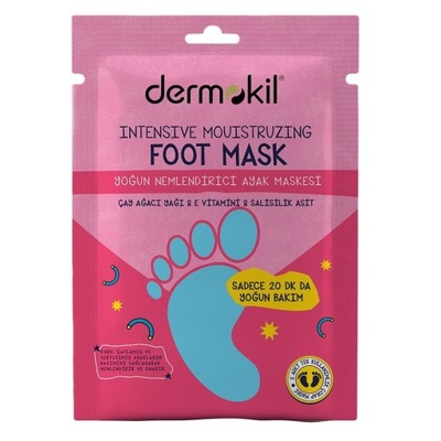 DERMOKIL Foot Mask nawilżająca maska do stóp