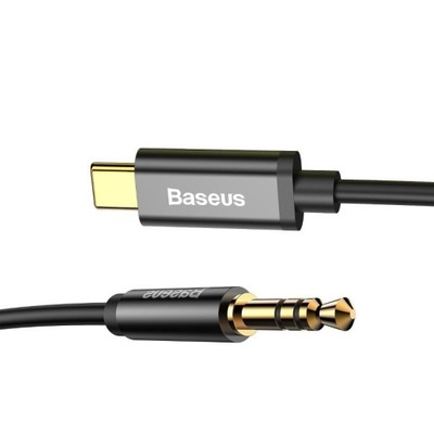 Kabel Przewód AUX MINI JACK 3,5 USB TYPE-C BASEUS