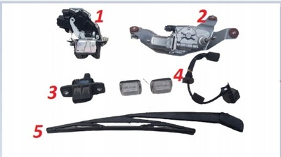 Рычаг моторчик дворники крышки задняя mazda cx5 ii фото №1