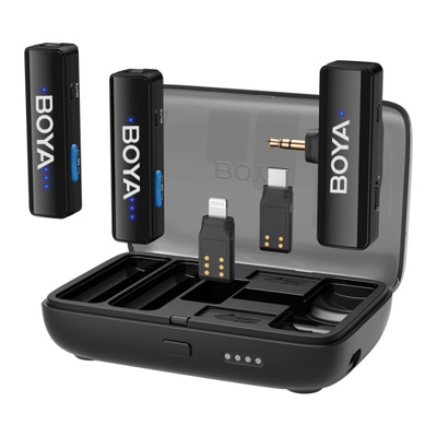 Mikrofon pojemnościowy BOYA BOYALINK V2.0 2.4G Mini Wireless Android iOS