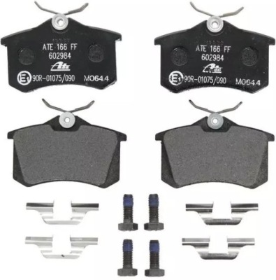 Ate тормозные колодки задняя seat toledo i vw golf iii passat b4 фото №1