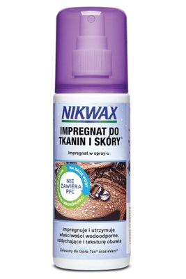 IMPREGNAT DO OBUWIA Z TKANINY I SKÓRY 125ml NIKWAX