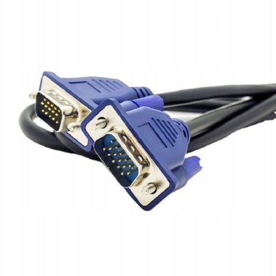 KABEL D-SUB VGA-VGA DO MONITORA 3m PRZEWÓD SVGA