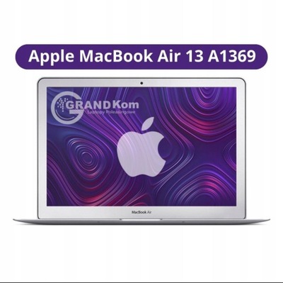 Laptop MacBook Air 13 A1369 13,3 " Intel Core i7 4 GB / 256 GB srebrny