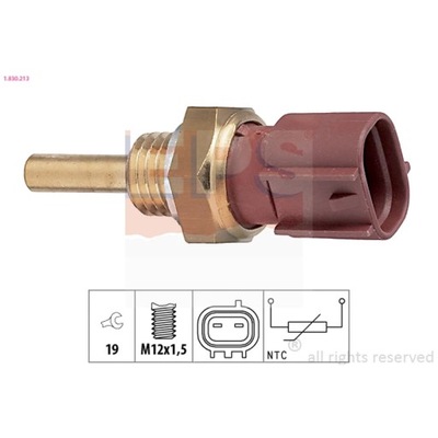 SENSOR TEMPERATURA DE LÍQUIDO REFRIGERACIÓN EPS 1.830.213  