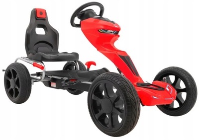 Gokart na pedały dla dzieci do 30kg Grand Ride