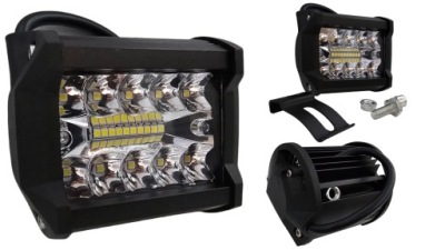 Led 60w протитуманна фара прожектор фара робоча led off-road 10v 12v 24v 30v 36v фото №1