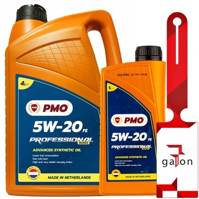 PMO PROFESSIONAL FE 5W20 5L (4L+ 1L) C5 - SYNTETYCZNY МАСЛО SILNIKOWY