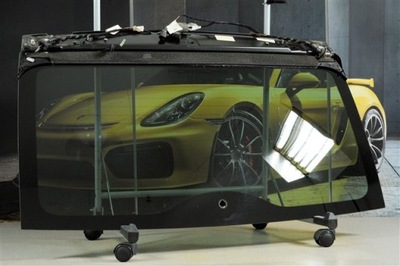 Porsche 955 cayenne скло задня тонована фото №1