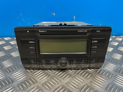Skoda octavia ii hb радио cd 1z0035161c фото №1