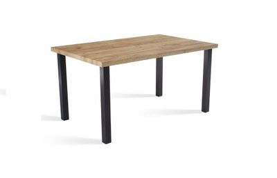 Stół rozkładany 180/280 x 90 cm LOFT metalowe nogi