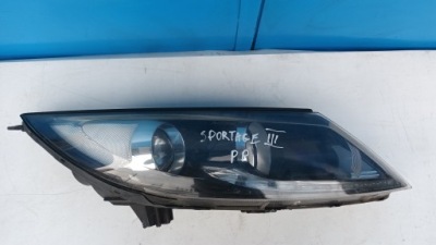 Kia sportage iii лампа перед передня права h7 uk фото №1