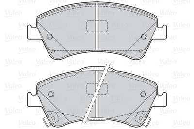 PADS HAMULC. TOYOTA AURIS 07-  