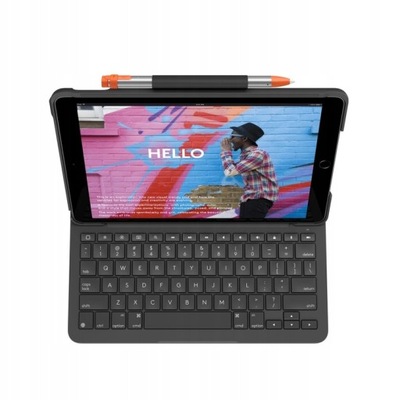 Etui z klapką Logitech SLIM FOLIO do iPad 10,2 7 8 9 gen QWERTY