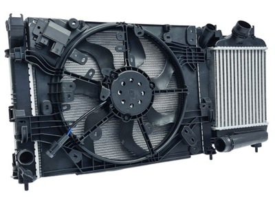 Комплект радиатор + вентилятор renault arkana 19- 1.3tce 214107838r фото №1