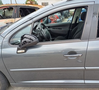 Peugeot 207 07r двері лівий перед ліва передні голий ktp фото №1