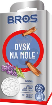 BROS - dysk na mole lawenda