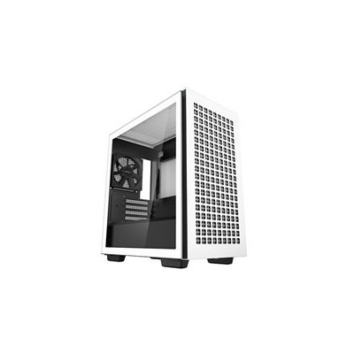 Deepcool Deepcool | CH370 | Side window | White | Micro ATX | Power supply