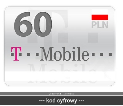Doładowanie T-Mobile 60zł