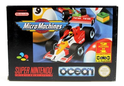 Gra Super Nintendo Micro Machines Nintendo SNES