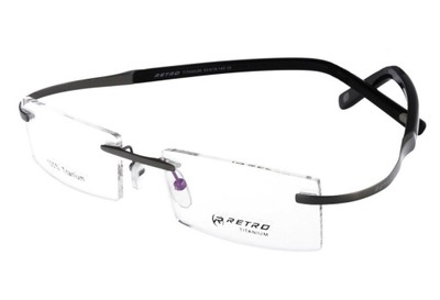 RETRO TITANIUM 10031 C2 OKULARY OPRAWKA 100% TYTAN