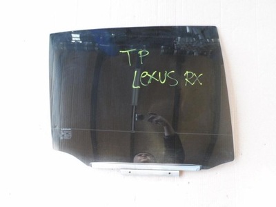 GLASS DOOR REAR REAR RIGHT LEXUS RX300  