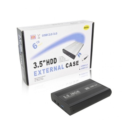 Kieszeń obudowa na dysk HDD 3,5'' SATA USB 3.0